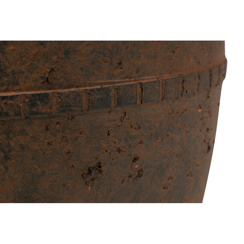 CERAMIC VASE, Overall Height- 60cm, Brown