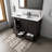 Dukes 48 in. W x 22 in. D Double Bath Vanity, Faucet Set, & 46 in. Mirror-74095230-112873893