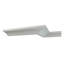EnduraGlow Arlene Crown Moulding, Backlit LED Compatible, 3 1/8"H x 6"P x 6 1/2"F x 94 1/2"L, Primed Urethane