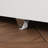 Convertible Storage Cabinet To Full-Size Bed – White, 4-Door Design