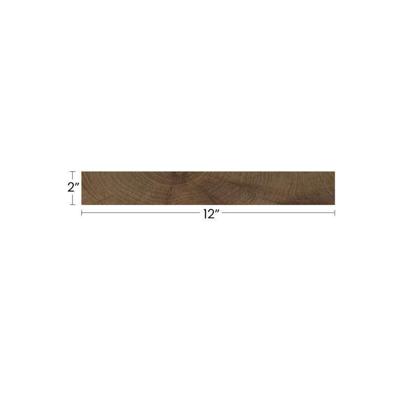 Bois sur mesure wengé 2 x 12, Brun