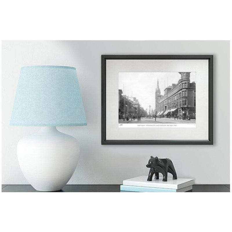 Preston, Fishergate And Miller Arcade 1903 - Single Picture Frame Print, 60cm H x 80cm W x 2.3cm D