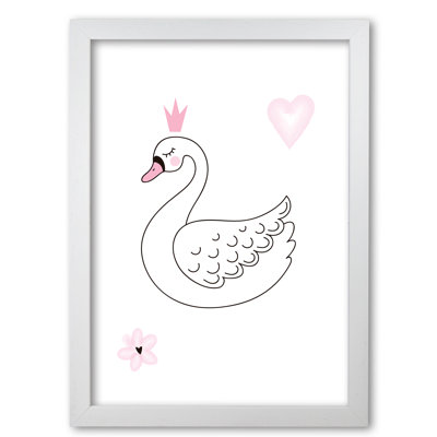 White Swan - Painting