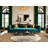 Washable Sand Dollar Medallion Coastal Area Rug-1852962244