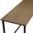 Bambina Oak & Black Finish Computer Desk (Not Including Office Chair)-8682042