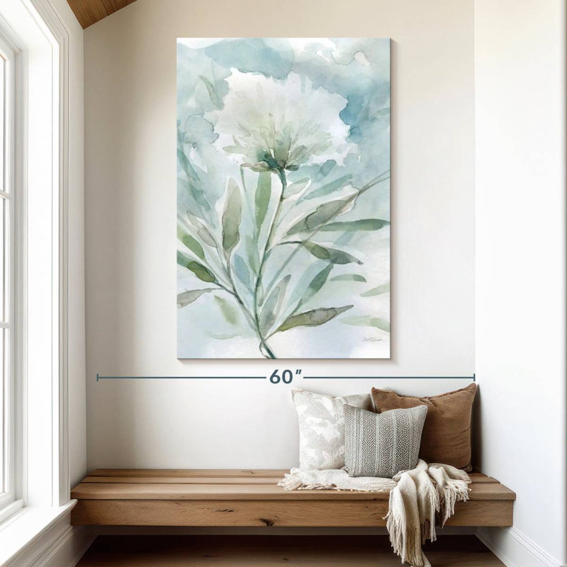 Harnek Wild Thistle Bloom II, 51" H x 34" W