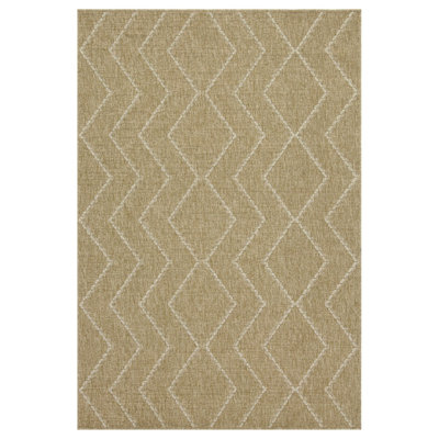 5 pi 3 po X 7 pi 3 po Tapis intérieur / extérieur en jute