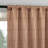 Dover Tonal Geometric Semi-Sheer Back Tab Curtain Panel-18335105-18335119