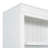 83.4" Tall Bookshelf With Writing Desk, Modern Bookcase With Study Desk, Workstation With Storage Shelf, Storage Bookcase With Open Shelves And LED Lighting For Living Room, Home Office, White