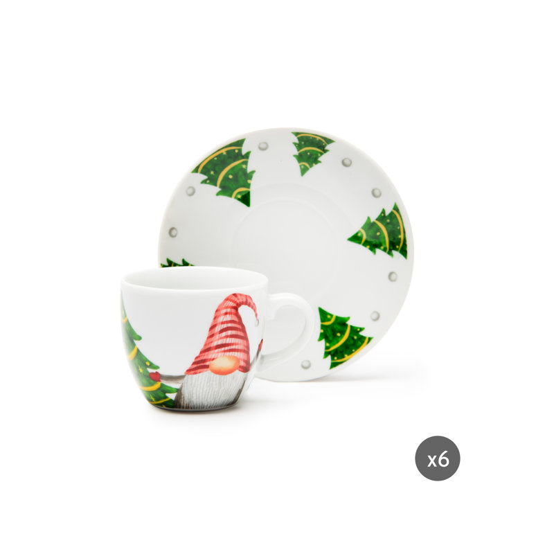 Gnomo Friends Porcelain Espresso Cup
