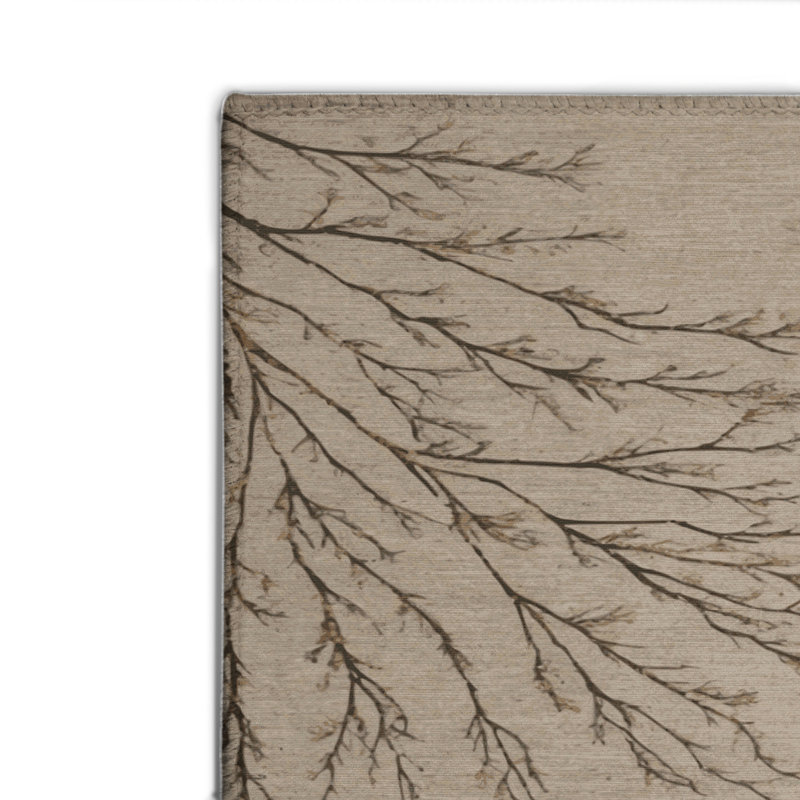 Tapis intérieur et extérieur gris Nature, Rectangulaire 2 pi x 3 pi