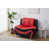 Red/Black Faux Leather is out of stock