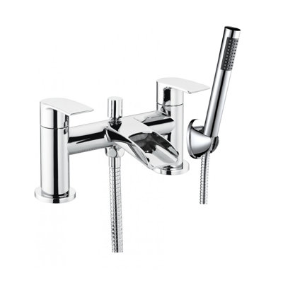 Romig 2 Handle Deck Bath Shower Mixer Bath Filler