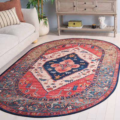 Pashen Performance Machine Washable Oriental Rug
