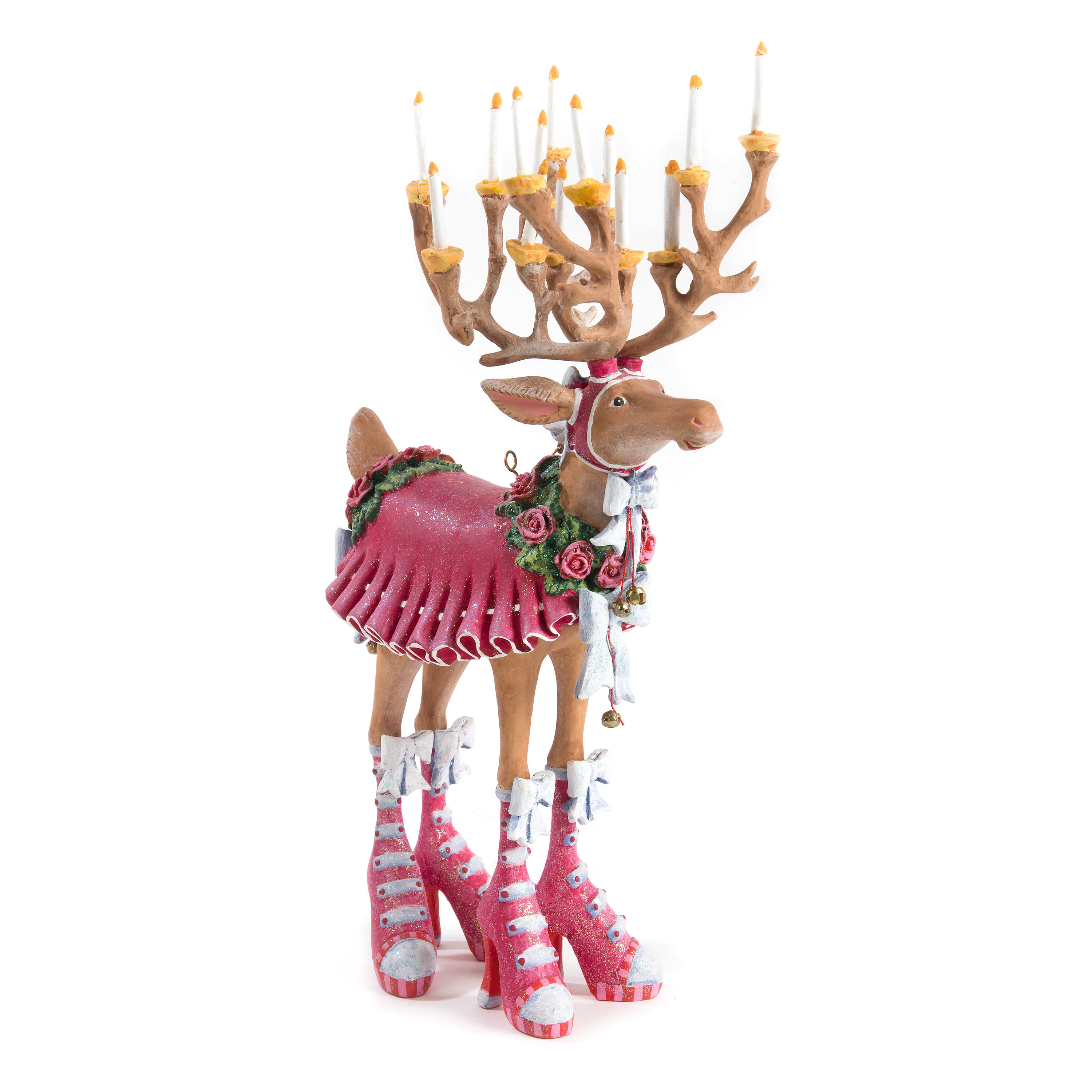 MacKenzie-Childs Dash Away Patience Brewster Donna Reindeer & Reviews | Wayfair