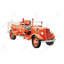 Toile de camion de pompiers rétro