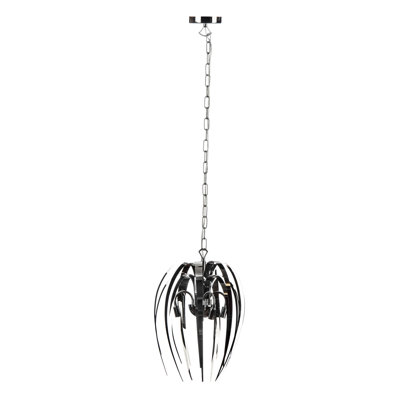 Abby 3 - Light Chrome Unique/Statement Pendant