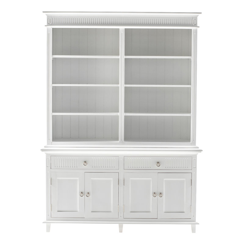 Bibliothèque de rangement H 86,61 po x l 62,99 po