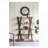 Wooden Accent Mirror With Woven Texture