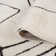 Cherle Moraccan Ivory Power-Loom Area Rug