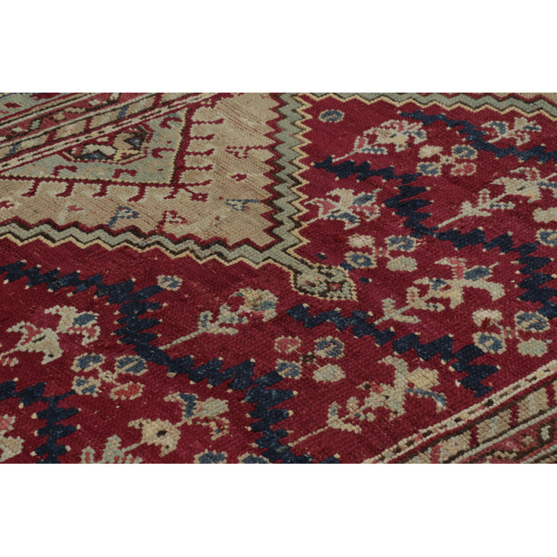 Vintage One-of-a-Kind 4'7X13'7 Hand Knotted Area Rug