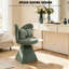 Fauteuil de coiffeuse pivotant avec dossier papillon-365944031