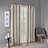 Printed Heathered Blackout Grommet Top Curtain Panel-102559857-111860575