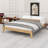 Solid Dry Bamboo Wood Platform Bed-1782834604