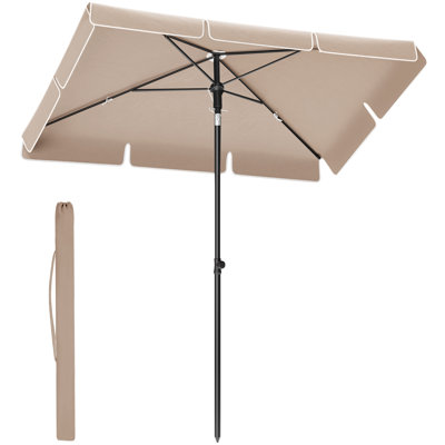 Burdzel Rectangular Market Parasol
