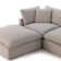 Stevie Modular 5 - Piece Chaise Sectional with Ottoman