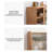 Modern Simple Multi-Functional Large Capacity Pantry