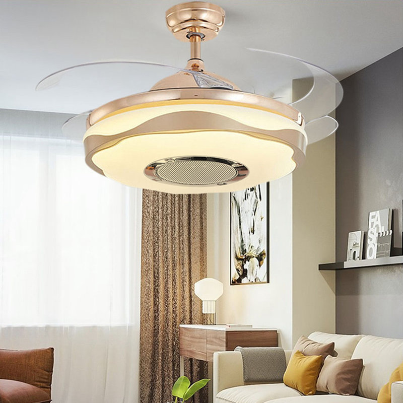 Anniah Ceiling Fan with LED Lights