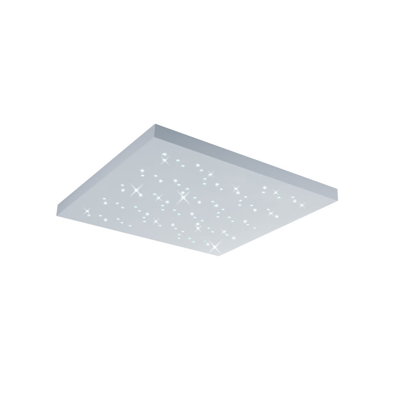 Titus LED Flush Mount, 4.5cm H x 75cm W x 75cm D