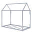 Lit plateforme simple en métal-580374958