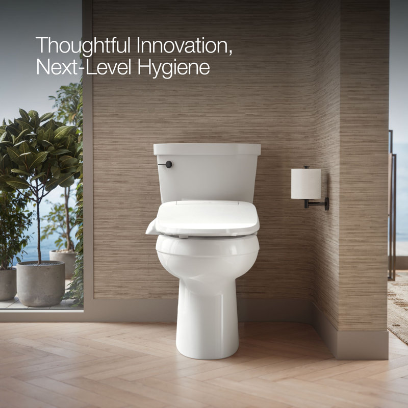 C3® Toilet Seat Bidet Elongated Bidet Seat, White