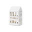 Urbania 7.1" Ceramic Tabletop Lantern Candle Holder