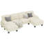 Canapé modulaire rembourré 2 pièces Struckle-1470655803