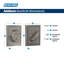 Single Cylinder Deadbolt with Addison Trim-1128994989