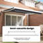 Ebern Designs Retractable Patio Awning-103878071-103878076