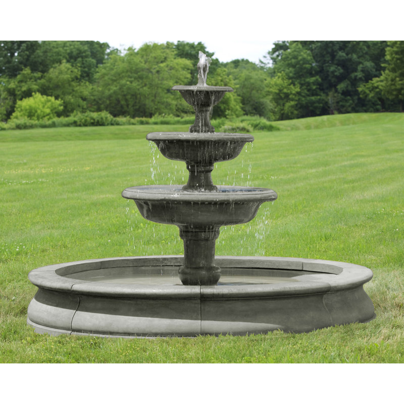 Newport Floor Fountain, Alpine Stone