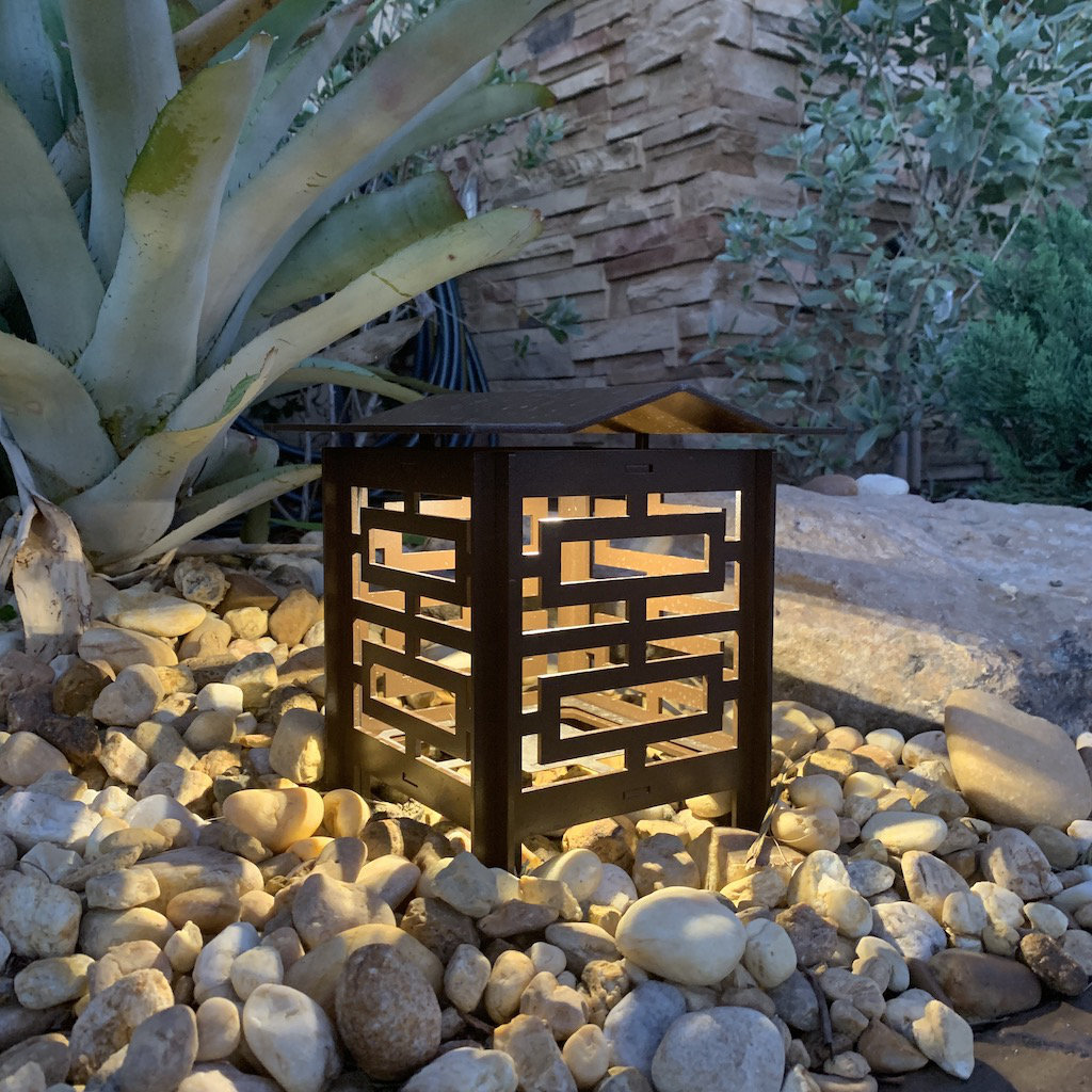 Low Voltage Integrated LED Metal Pathway Light TedStuff 