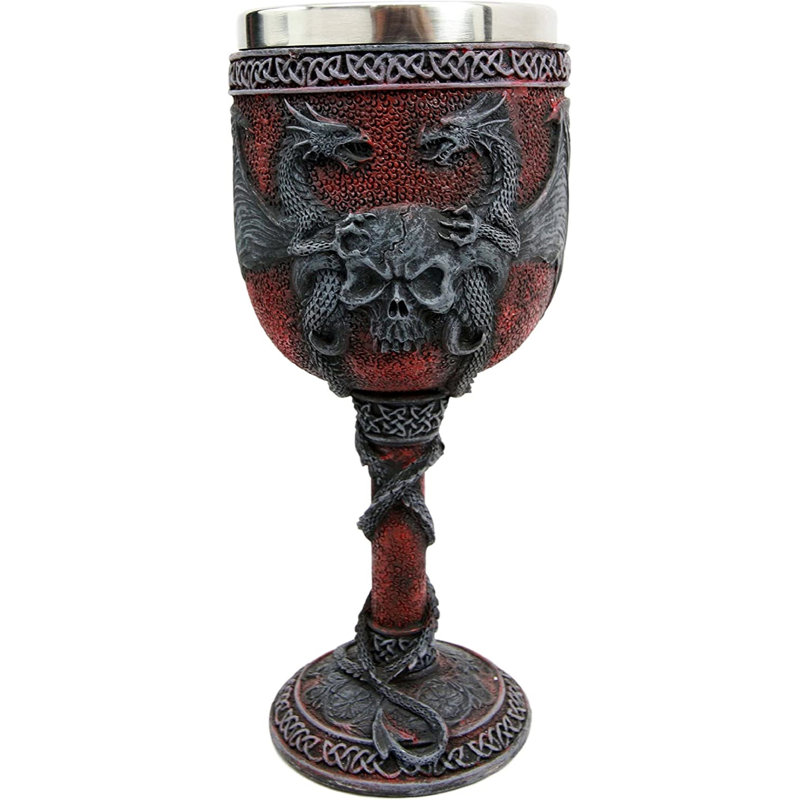 Glynias 6oz. Stainless Steel Goblet