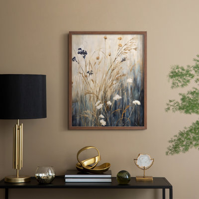 Reproduction encadrée FLORAL Series DCCDXVI - bois massif