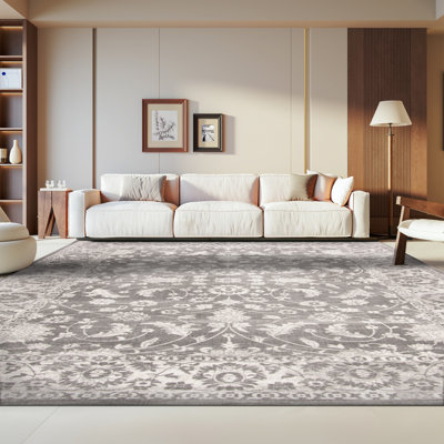Tapis oriental crème / gris Llana