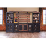 Gilchrist Entertainment Center with Piers and Bridge, Black