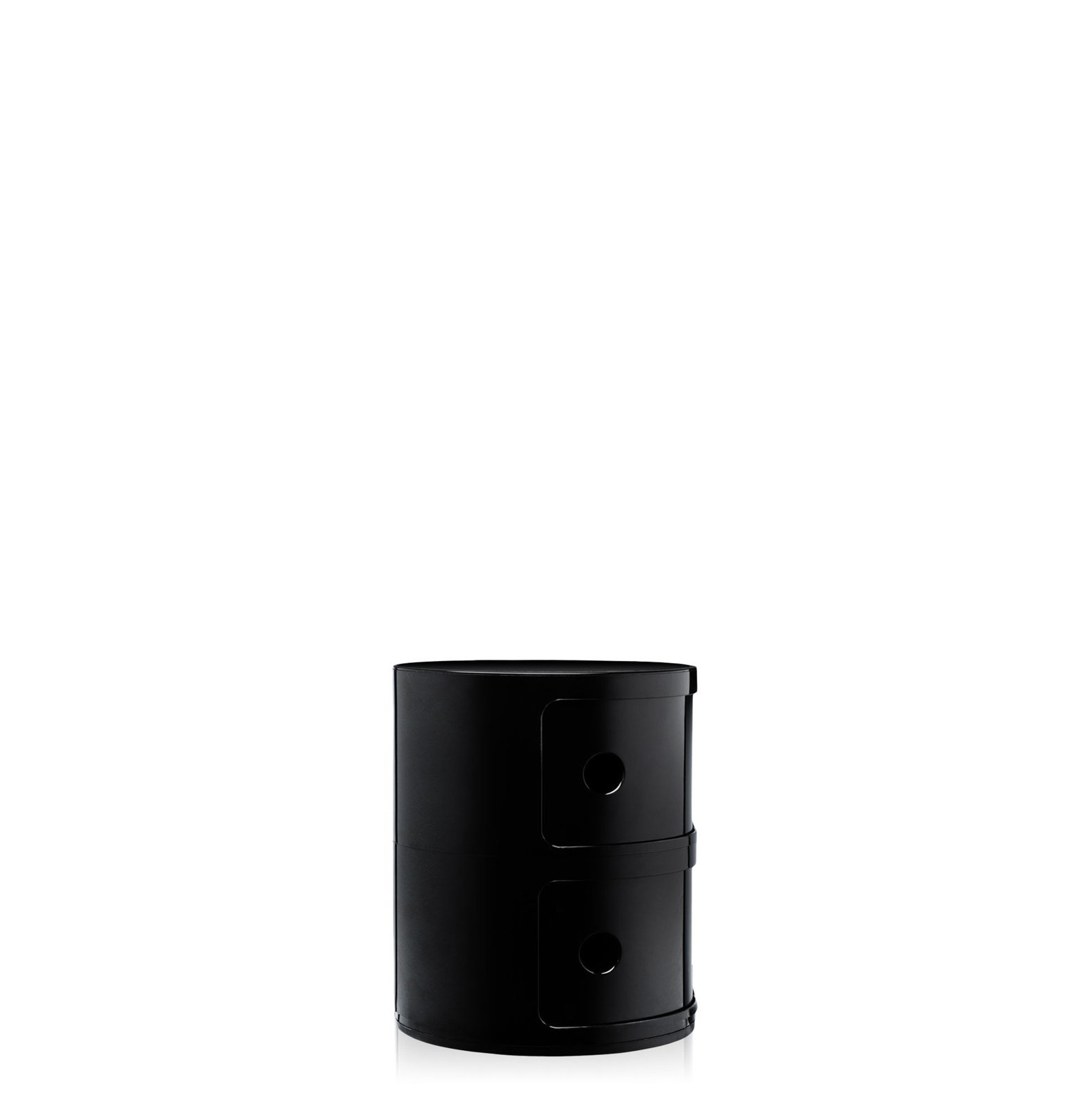 Componibili Modular Stacking Unit, Black, 2