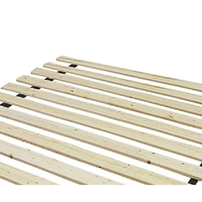 Queen Bed Slats - Solid Wood For A Peaceful Sleep Experience Foundation Using Natural Finish