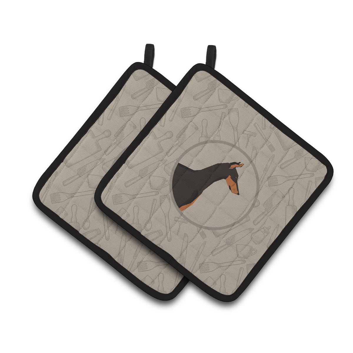 Caroline's Treasures Doberman Pinscher Potholder