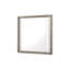 Étoile blanche avec miroir