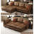 Modular Sectional Sofa With Storage, Modern Brown Faux Leather, Reversible Chaise, U Shaped Couch For Living Room, Waterproof & Easy Clean, 10 Seats With 1 Ottomans
